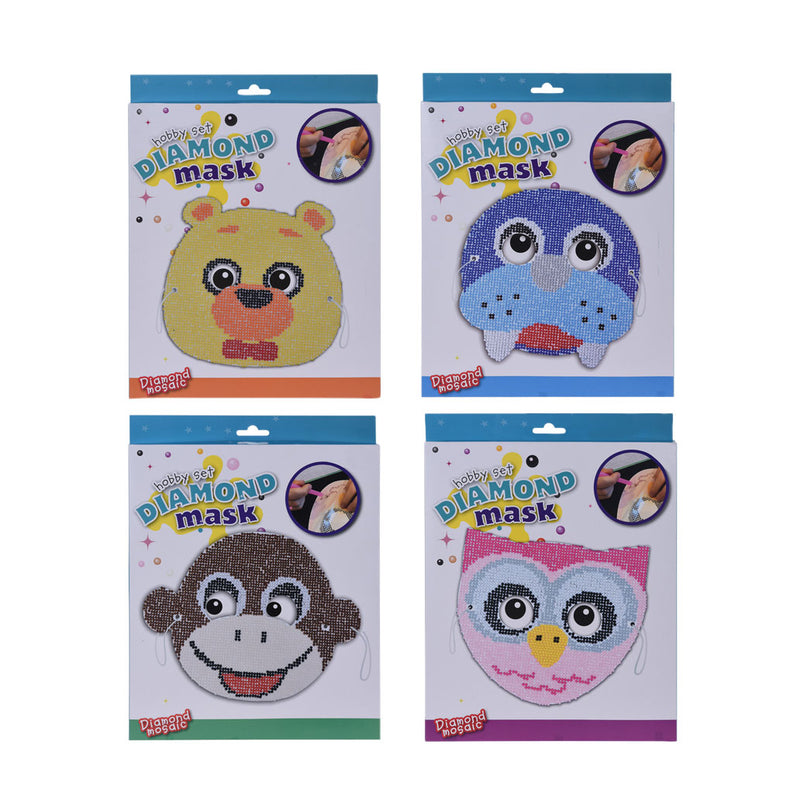 Hobbyset Diamanten Dierenmaskers