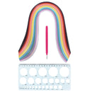 Vlechtstroken 10 mm met Accessoires, 200st.