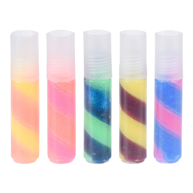 Glitterlijm 20ml set van 5 stuks