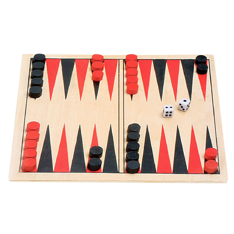 Houten Spellendoos, 4in1