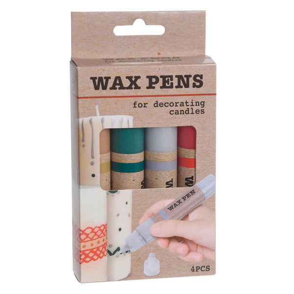 Wax pennen 4 stuks in doos