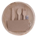 Borden en Bestekset Afbreekbaar Hout, 30dlg.