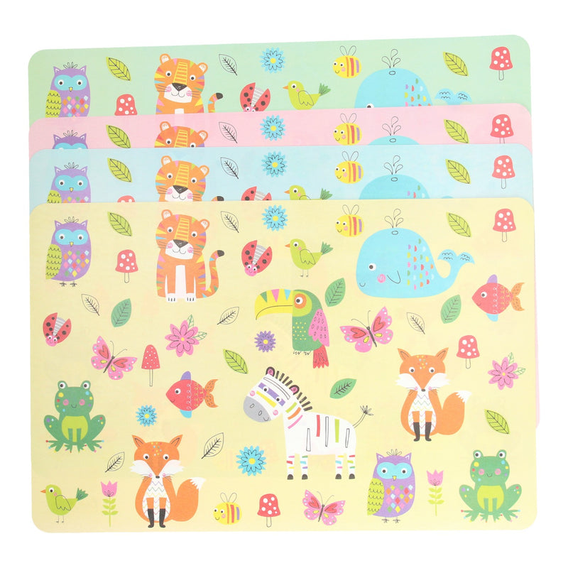 Placemat Dieren, 12st.