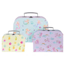 Kinder Kofferset met Vrolijke Prints 3-delig