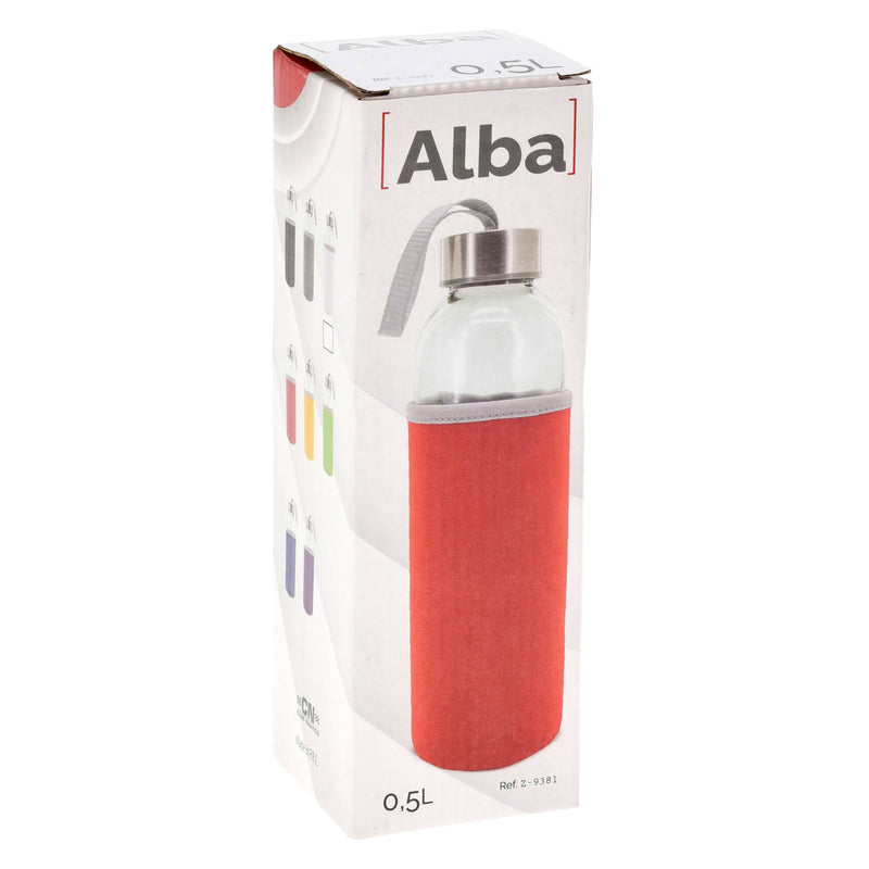 Drinkfles Rood, 500ml