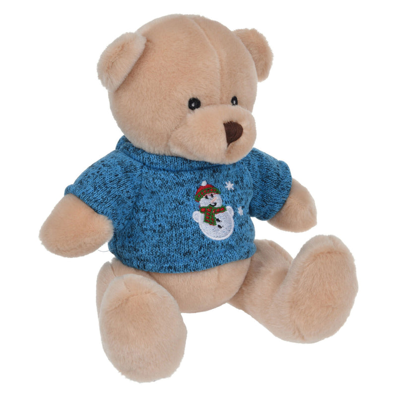 Pluchen Beer Kerst, 20cm