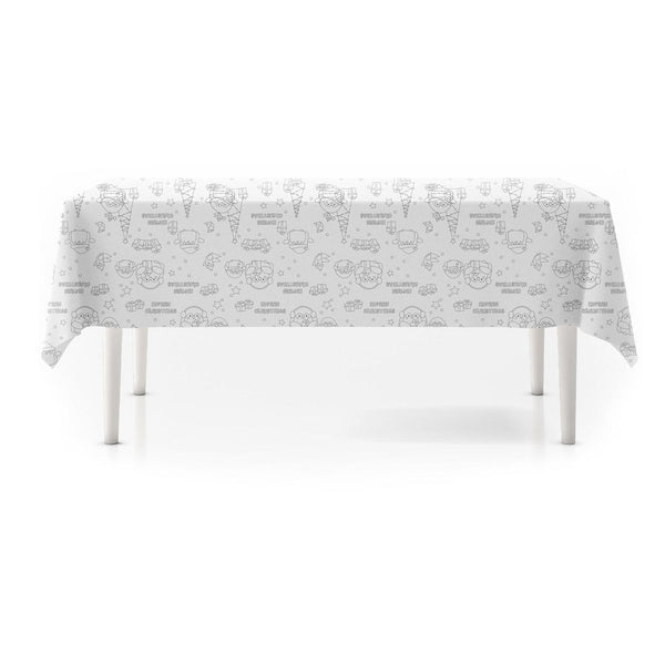 Kerst kleur je eigen tafelkleed 240x135cm