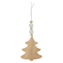 Hangdecoratie Kerst Wit/Naturel