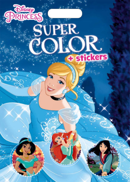 Super color stickers handvat prinses