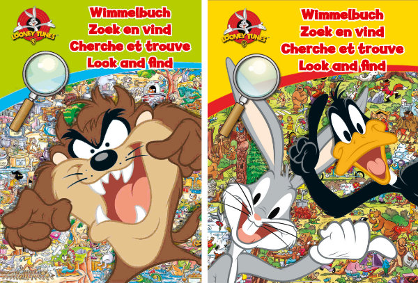 Looney Tunes Zoek en vind kartonboek