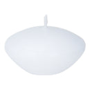 Drijfkaarsen Wit 2cm, 10st.