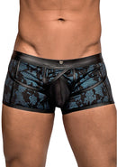 Strappy Short - Blauw/Zwart