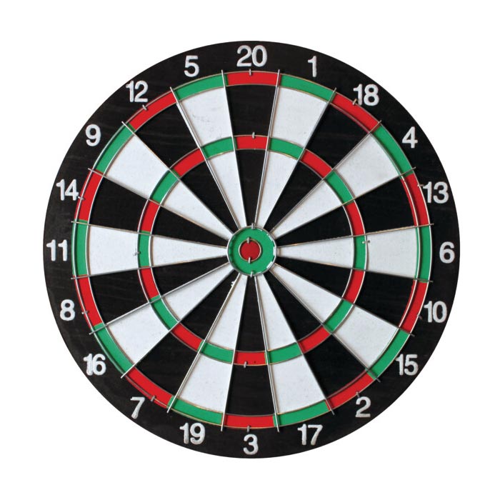Dartbord met Pijlen
