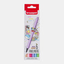 Bruynzeel Fineliner Set Pastel 6 Kleuren