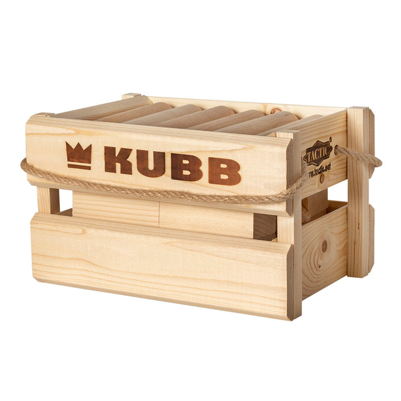 KUBB Vikingsspel in Houten Box