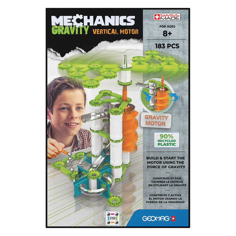Geomag Mechanics Gravity RE Vertical Motor, 183dlg.