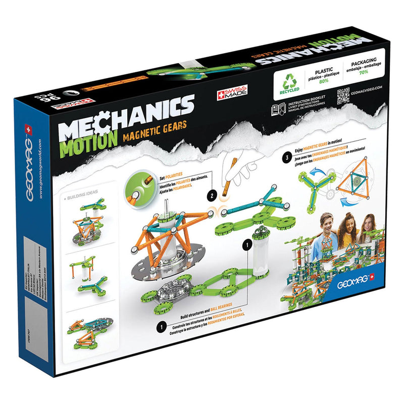 Geomag Mechanics Motion RE 2Magnetic Gears, 96dlg.