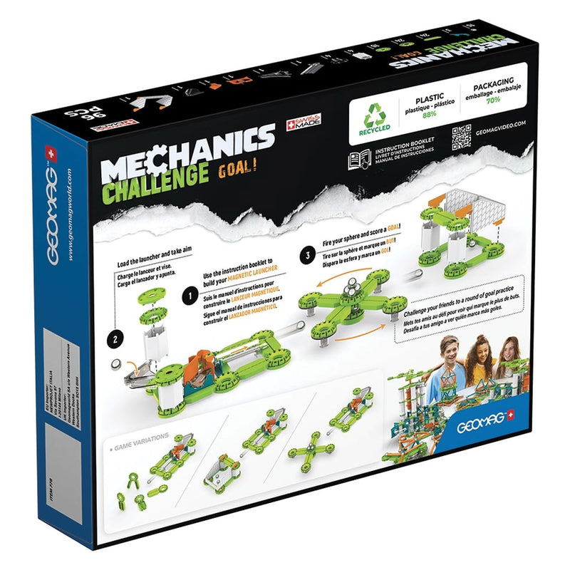 Geomag Mechanics Recycled Challenge Goal! 96dlg.