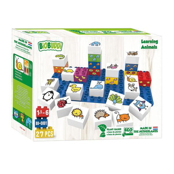 BiOBUDDi Leer Dieren Kennen, 27dlg.
