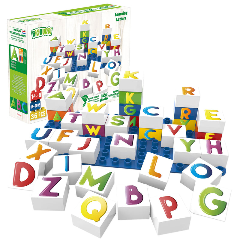 BiOBUDDi Letters Leerset, 36dlg.