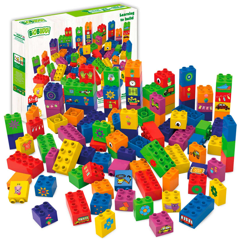 BiOBUDDi Bouwset, 100dlg.