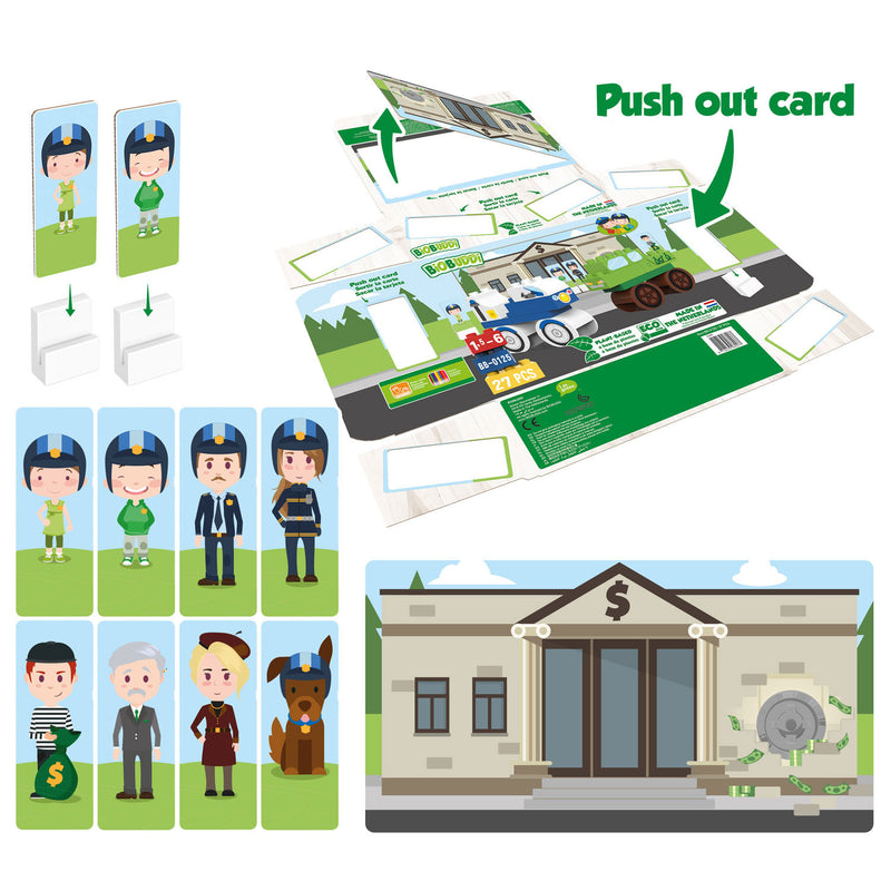 BiOBUDDi Bouwset Bank. 27dlg.