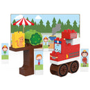 BiOBUDDi Bouwset Brandweerwagen, 29dlg.