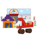 BiOBUDDi Bouwset Brandweer Kazerne, 40dlg.