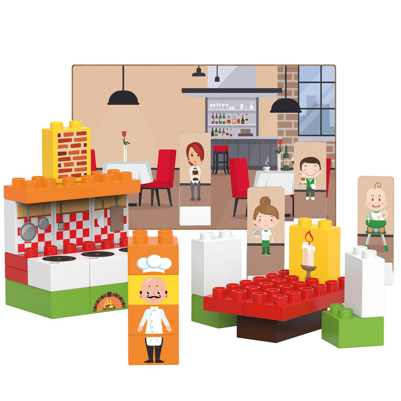 BiOBUDDi Bouwset Restaurant, 40dlg.