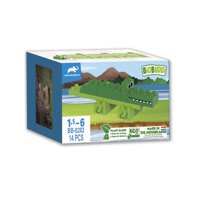 BiOBUDDi Animal planet - Krokodil, 14dlg.