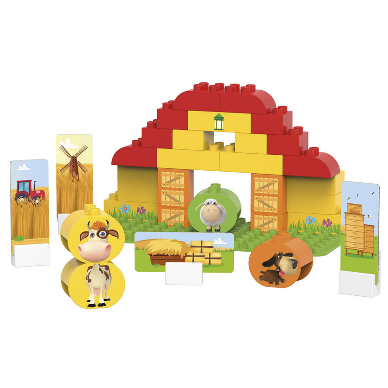 BiOBUDDi Boerderij Graanschuur met Dieren, 42dlg.