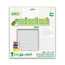 BiOBUDDi Grondplaat Wit, 32x32