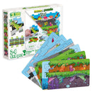 BiOBUDDi 2in1 Puzzel en Memo Dinosauriers