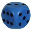 Dobbelsteen Soft Geel 16 cm