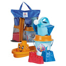 Strandset Crazy Fish in Tas 8-delig