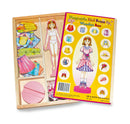 Magnetisch spel aankleedpop Magda