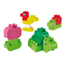 Abrick Bouwblokken Dieren in Opbergbox, 50dlg.