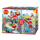 Abrick Garage met Transporter en Auto's