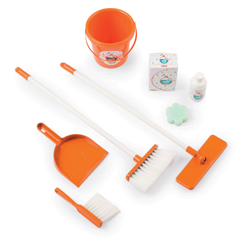 Smoby Schoonmaaktrolley met Stofzuiger