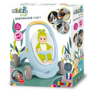 Smoby Minikiss Babywalker Krokodil, 3in1