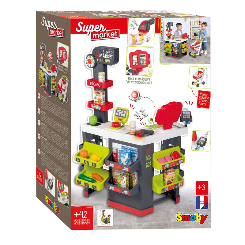 Smoby Supermarkt met Winkelwagen