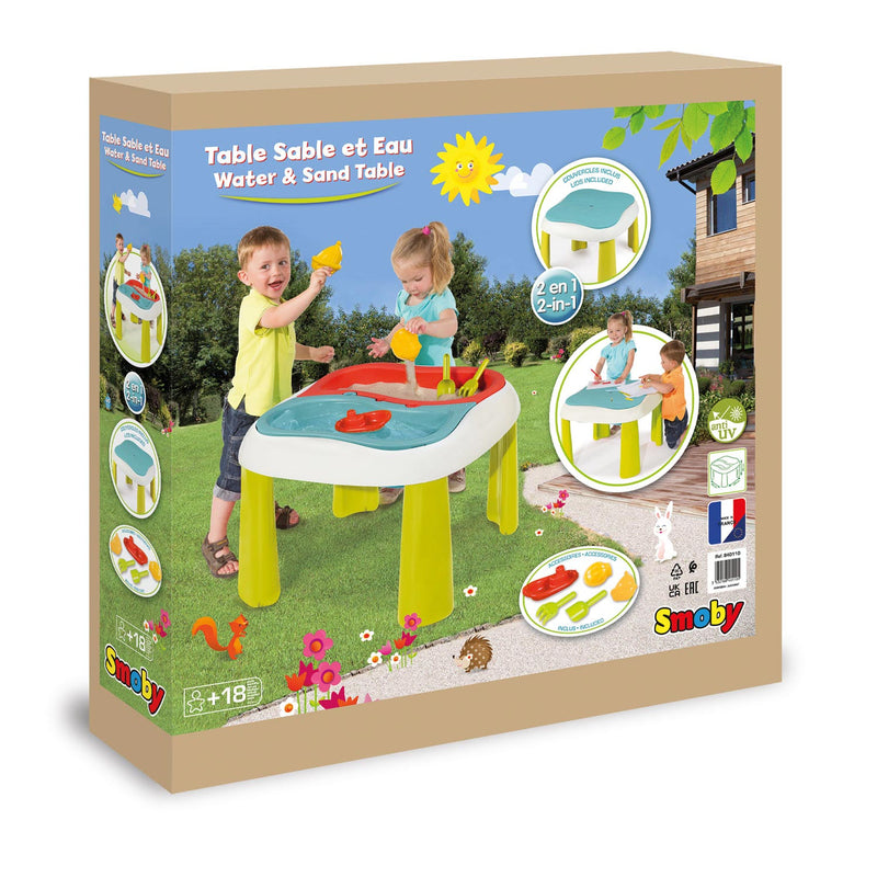 Smoby Zand-Watertafel 69x69x46 cm