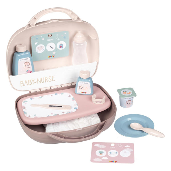 Smoby Baby Nurse Verzorgingsset, 8dlg.