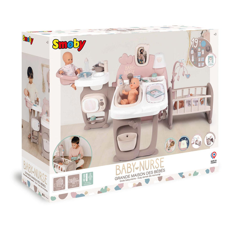 Smoby Baby Nurse Poppen Verzorgingscentrum, 23dlg.