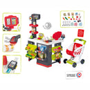 Smoby Supermarkt met Winkelwagen, 42dlg.