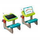 Smoby Little Pupils Schoolbank met Magnetisch Memobord, 80dl