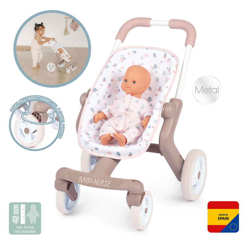 Smoby Baby Nurse Poppenbuggy