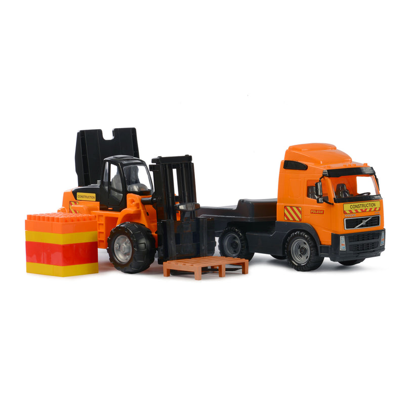 Polesie Vrachtwagen met Vorkheftruck