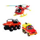 Dickie Toys Brandweerman Sam 3 Pack Assorti