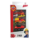 Dickie Toys Brandweerman Sam 3 Pack Assorti